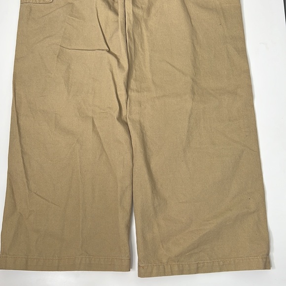 Beige Long Cargo Pants // Boyfriend Jeans - Picture 5 of 12